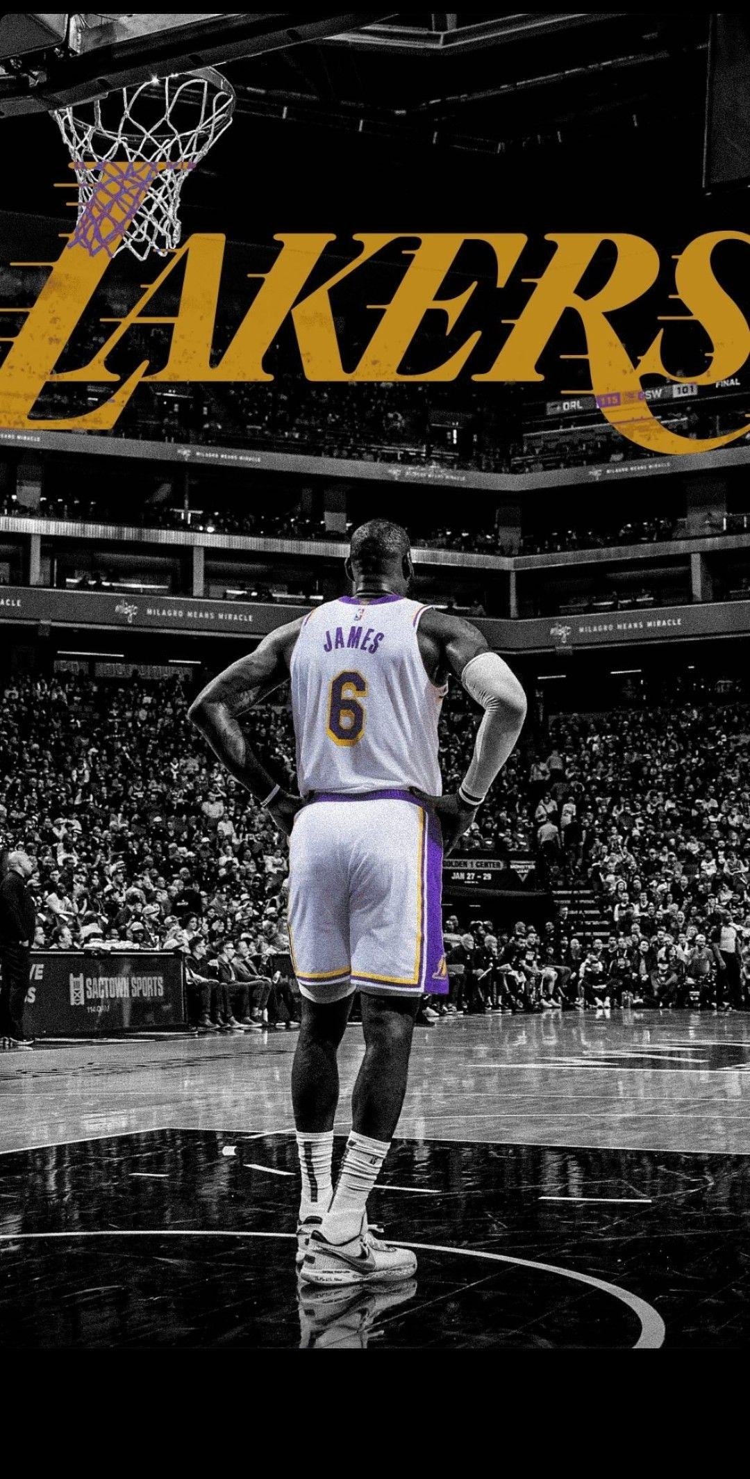 Los Angeles Lakers Wallpaper In Lebron James Workout
