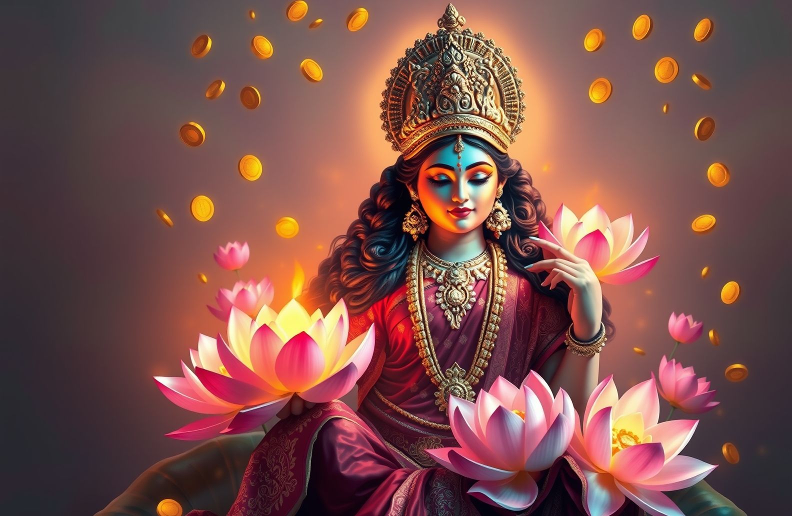 God Lakshmi Wallpaper
