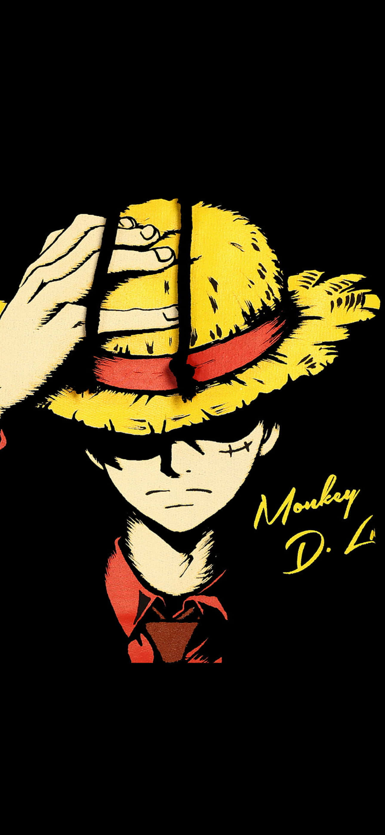 One Piece Luffy iPhone Wallpaper