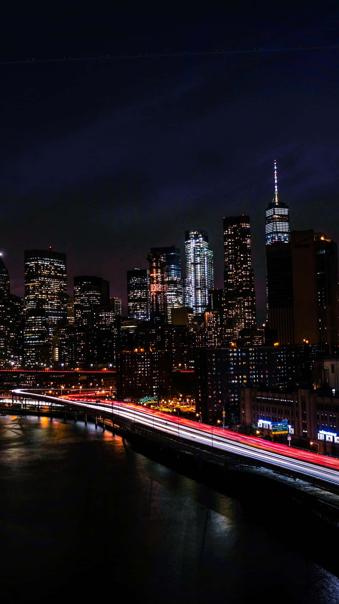 Experience The Magic Of Nyc At Nighttime With This New York Wallpaper