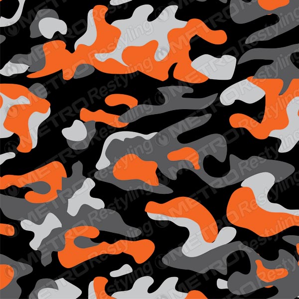Orange Camouflage Tiger