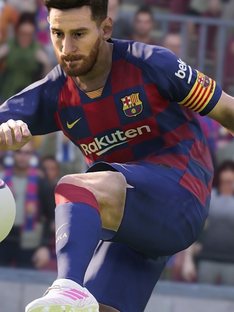 Free download 1080x1920 Lionel Messi In eFootball PES 2020 Iphone