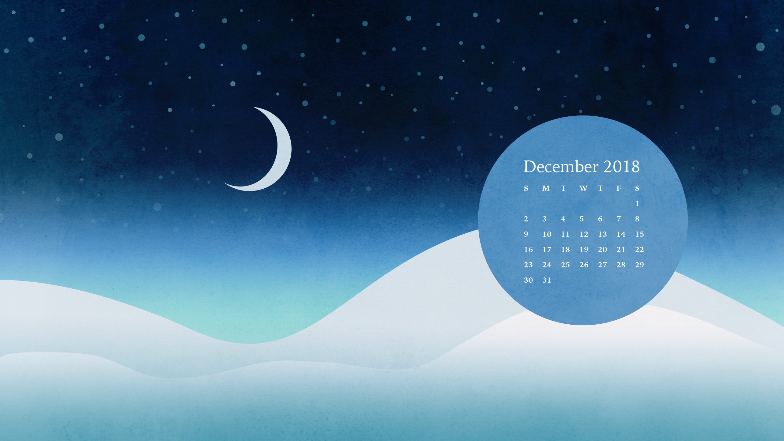 Desktop Calendar And Smartphone Background For December Eve