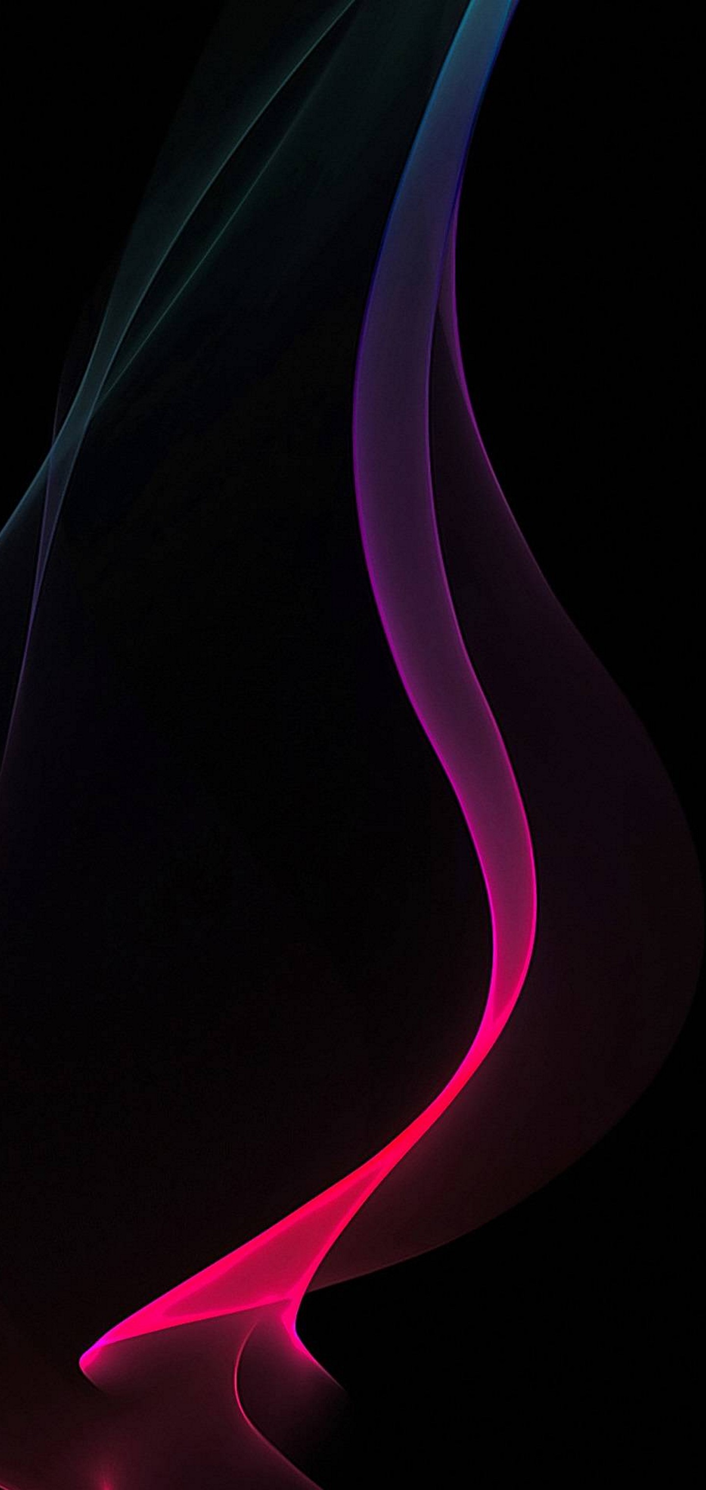 Pink Purple Abstract Layer Wallpaper