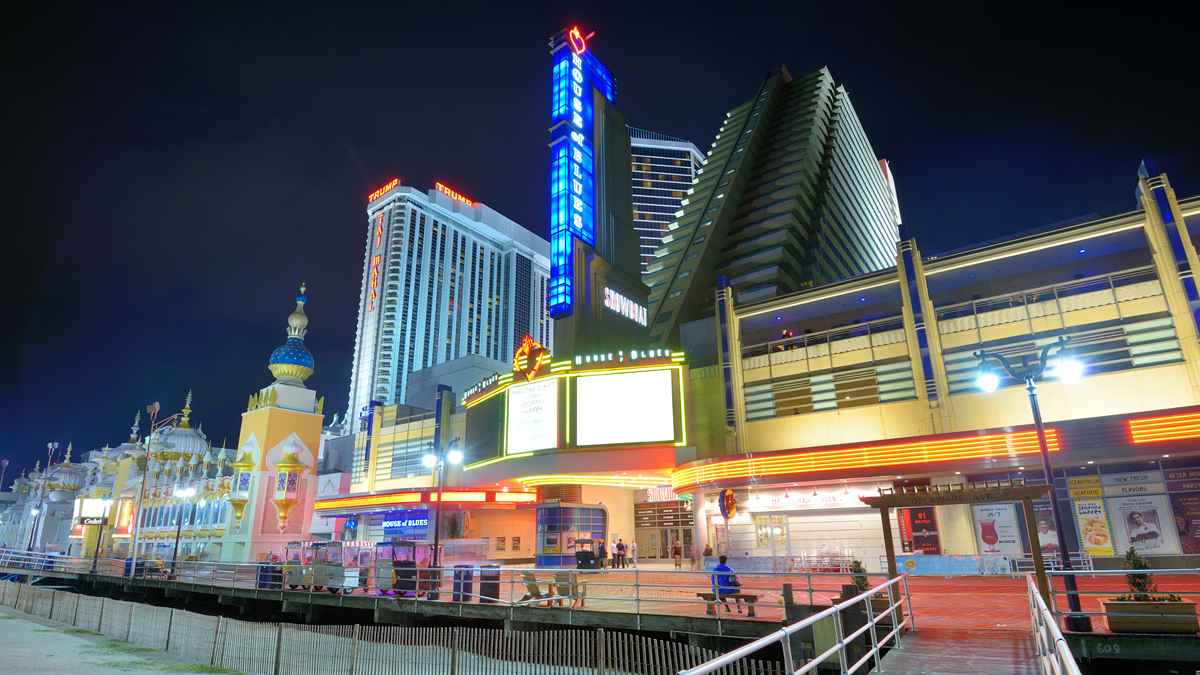 Atlantic City Attractions HD Wallpaper Background Image