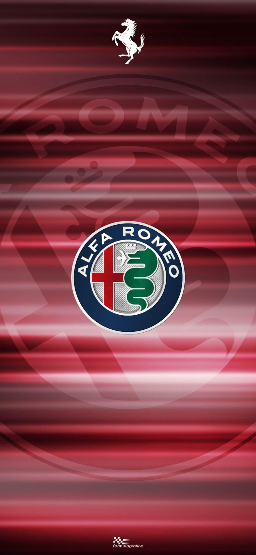 Formulagrafica Alfa Romeo Smartphone Wallpaper Logo