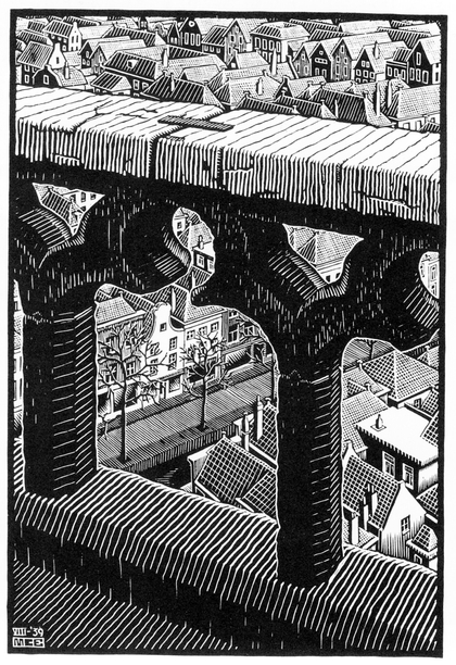 Mc Escher Wallpaper Painters HD Art