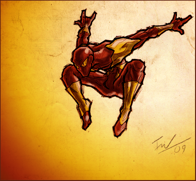 Iron Spider Wallpaper Iron spider sketch by bearded