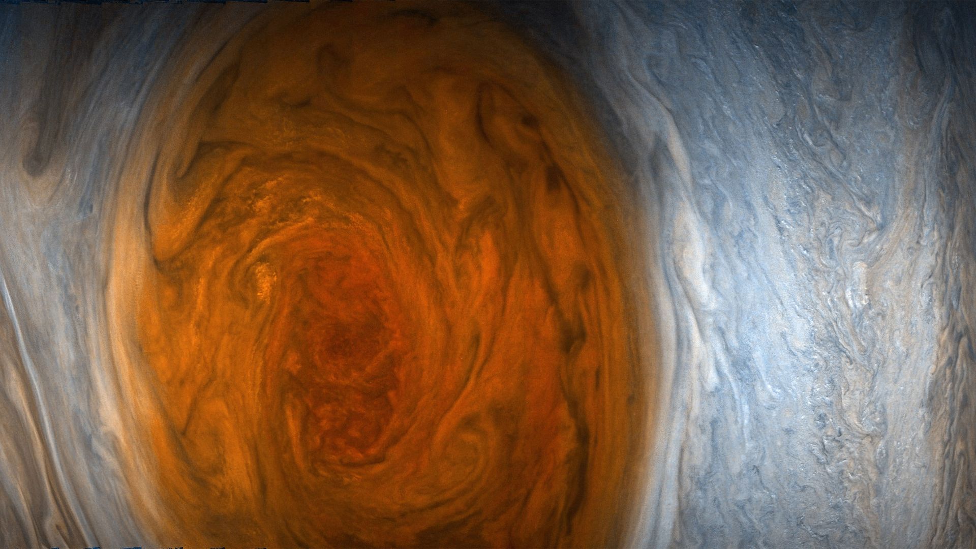 Wallpaper Jupiter Juno Nasa Space 5k
