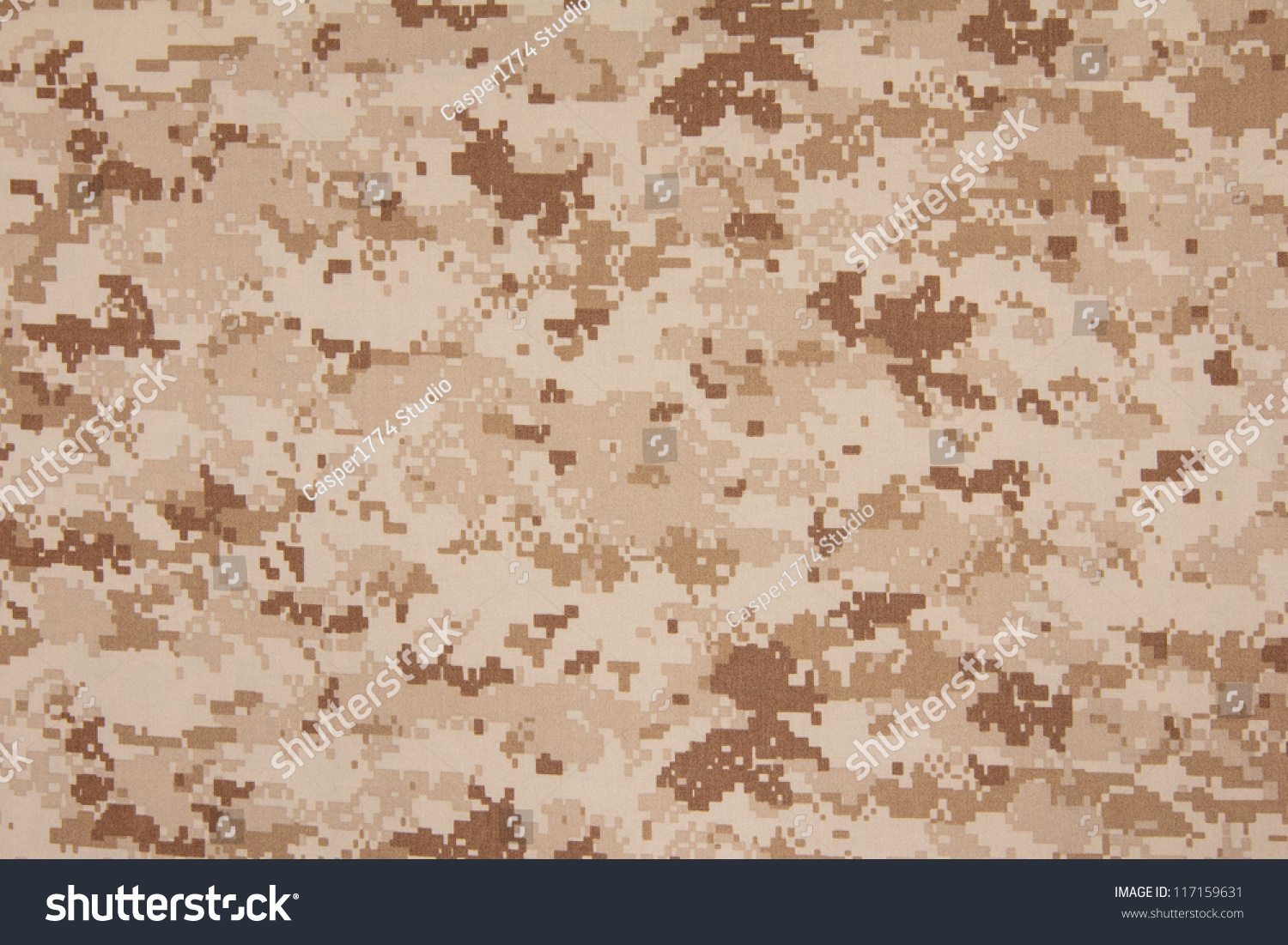 Us Marine Desert Marpat Digital Camouflage Stock Photo