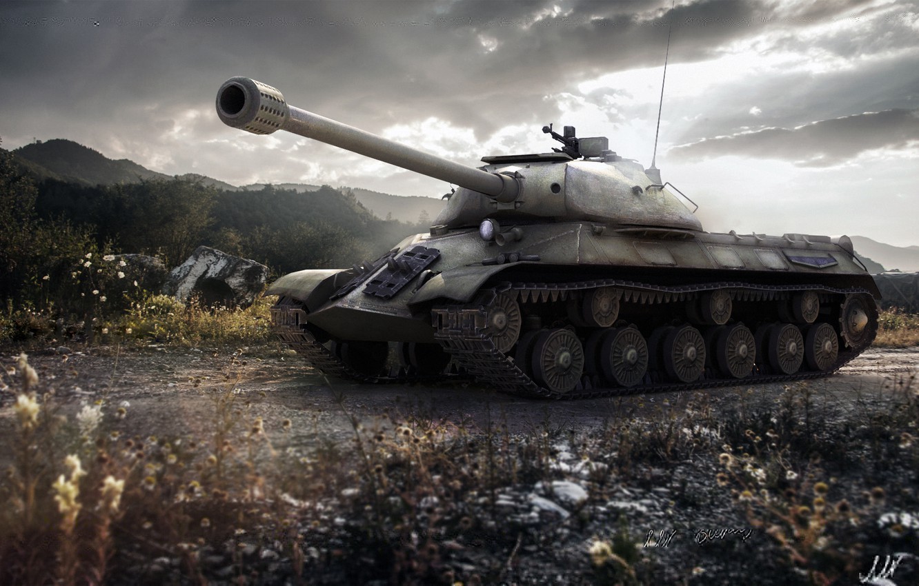 Wallpaper Tank Ussr Tanks Wot World Of