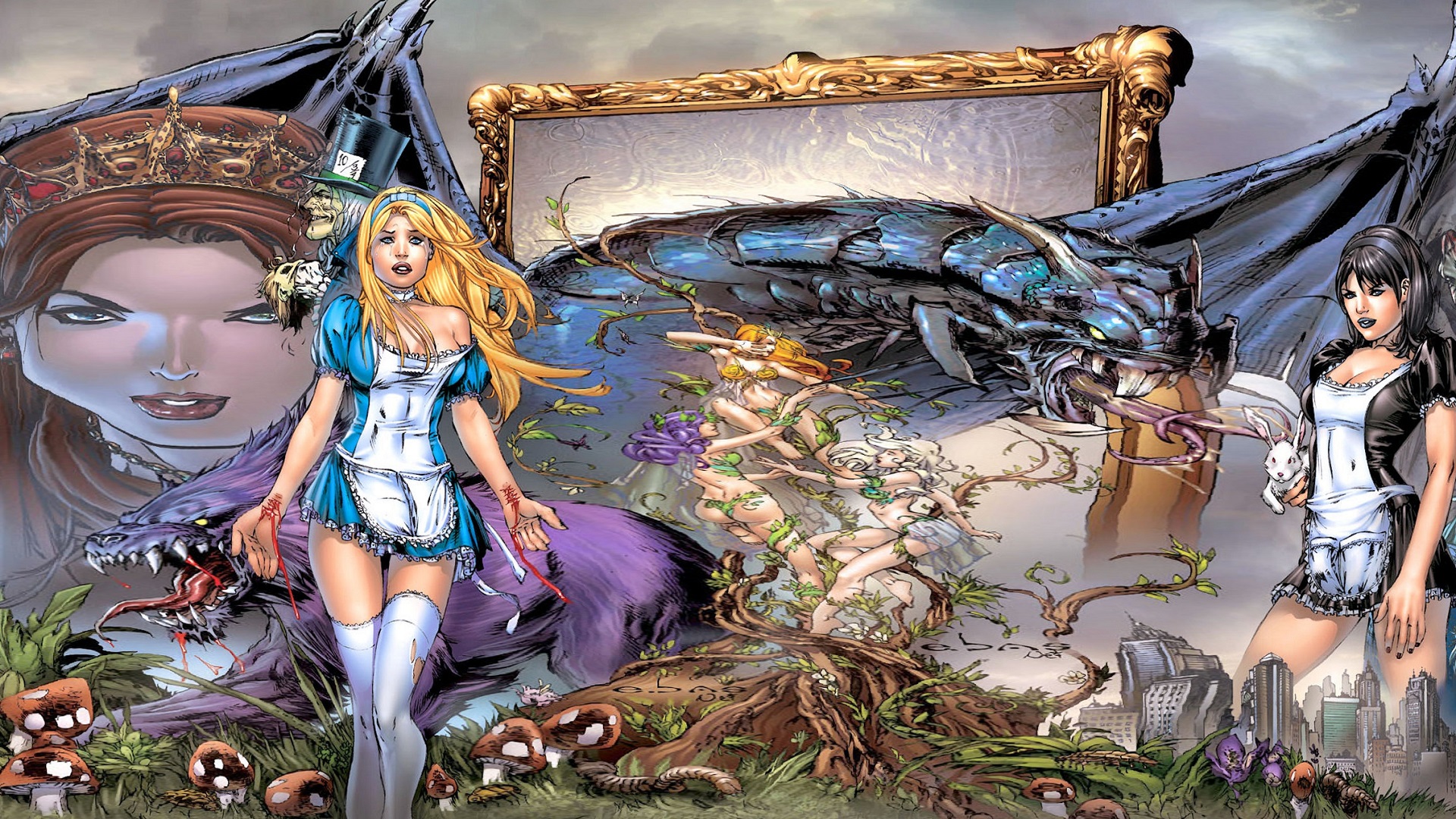 Grimm Fairy Tales Full HD Wallpaper And Background Image