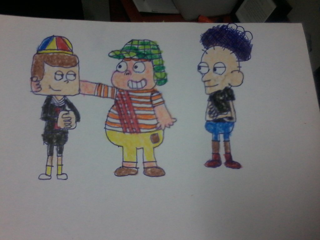 El Chavo Clarence crossover by AngeloCN
