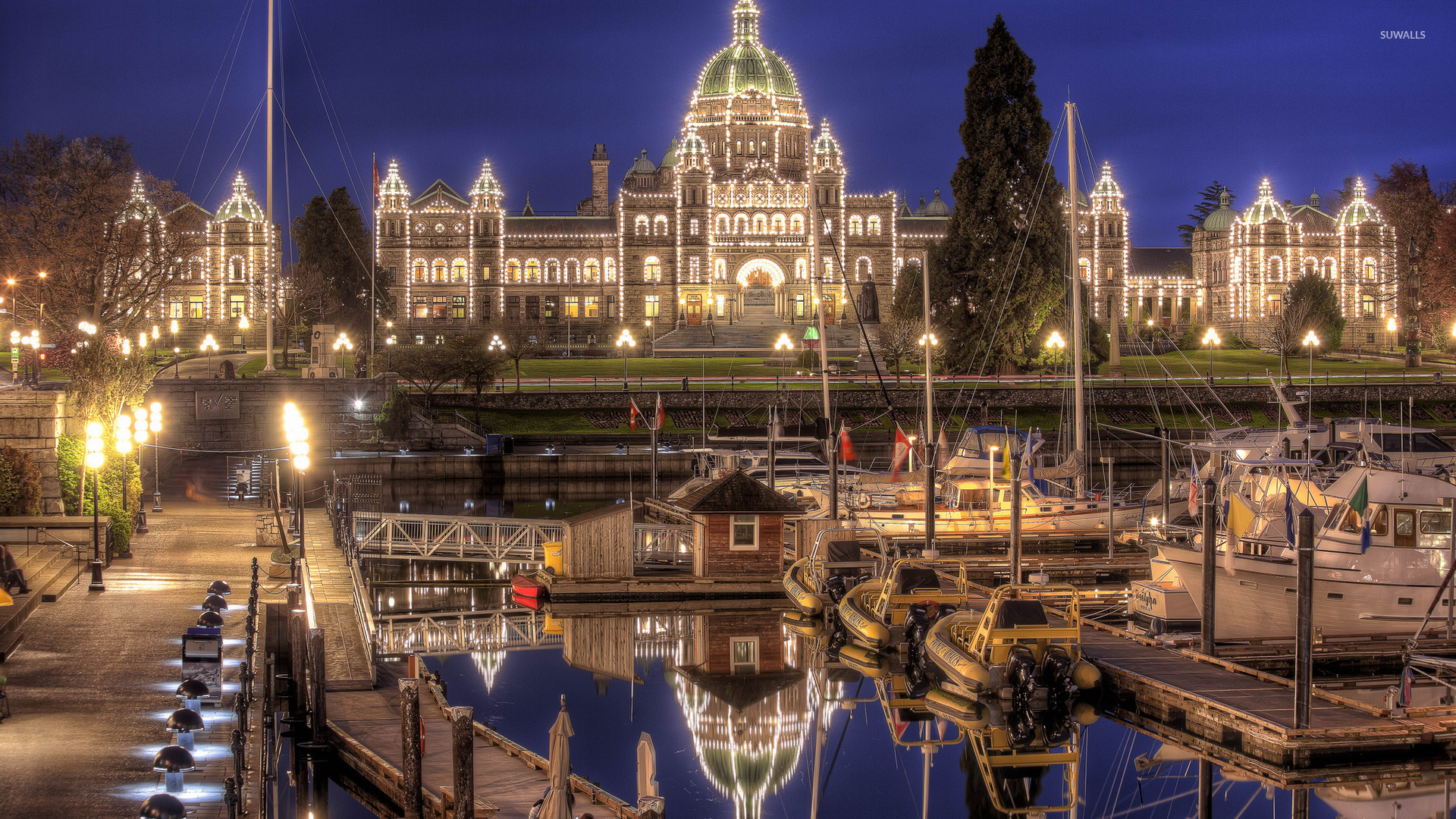 British Columbia Parliament Buildings Wallpaper World