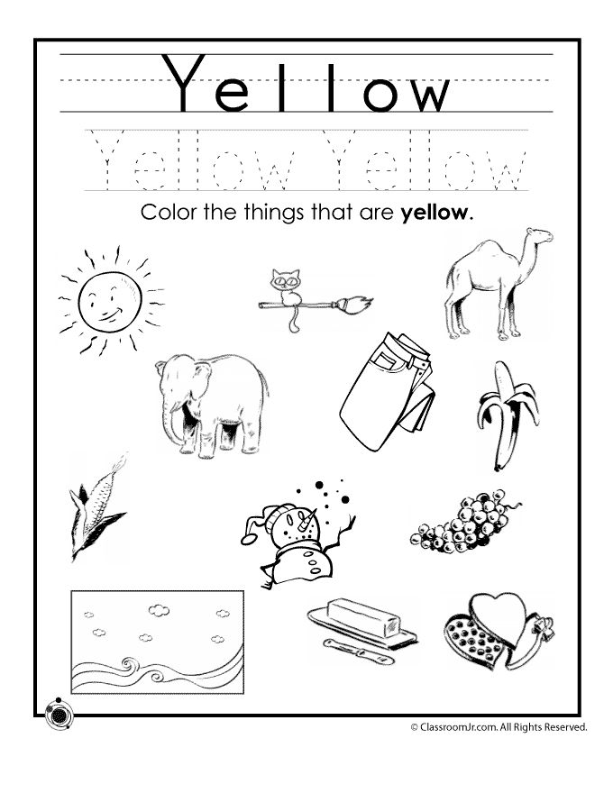 Yellow Worksheets Preschool Pc Android iPhone And iPad Wallpaper