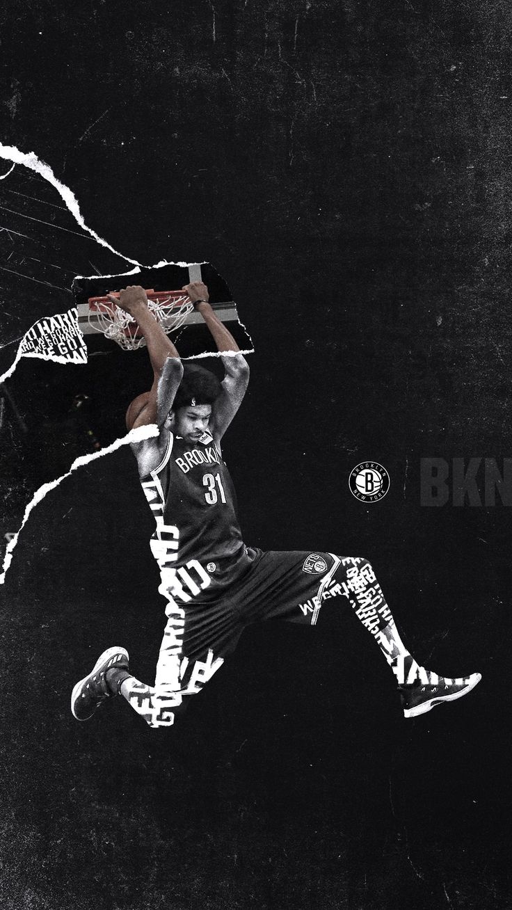 iPhone Wallpaper HD Brooklyn Nets   2022 Basketball Wallpaper