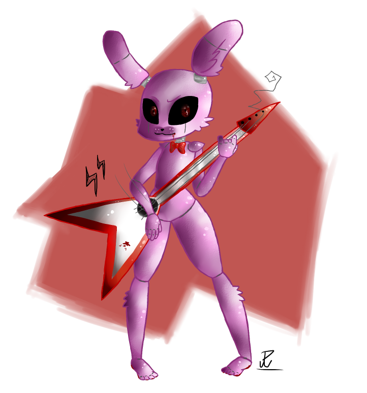 Bonnie The Bunny By Pafflewaffle