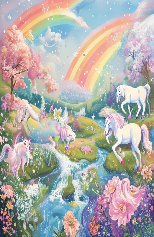 Unicorns Background