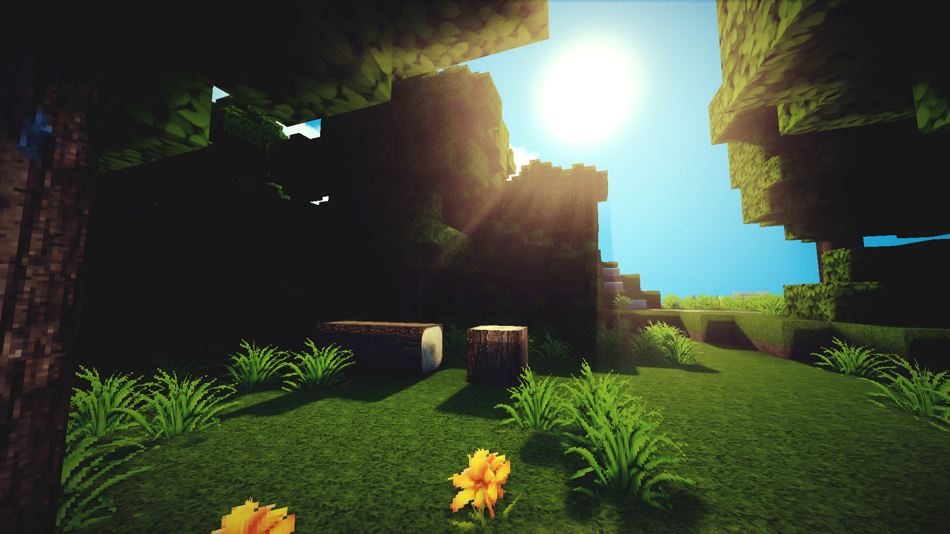 Awesome Minecraft Background Sf Wallpaper