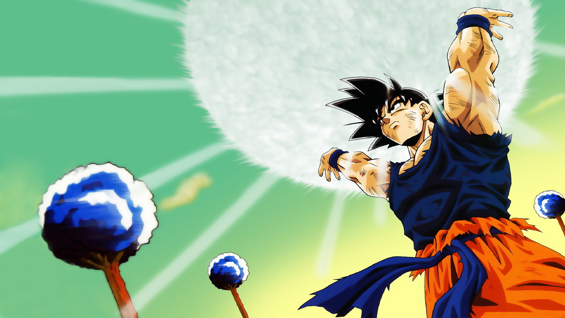 Goku S Spirit Bomb HD Wallpaper Background Image