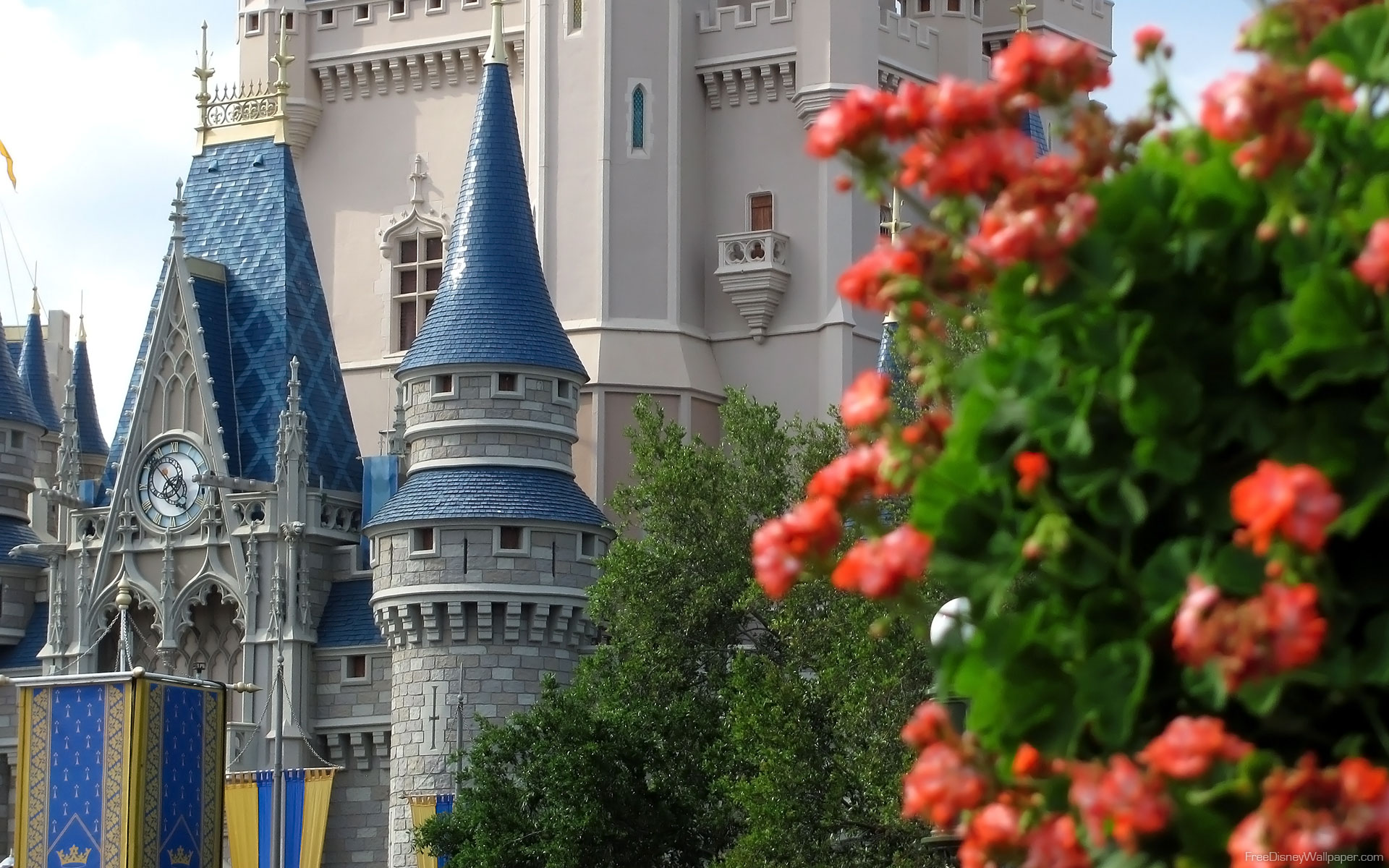 Castle Wallpaper Cinderella
