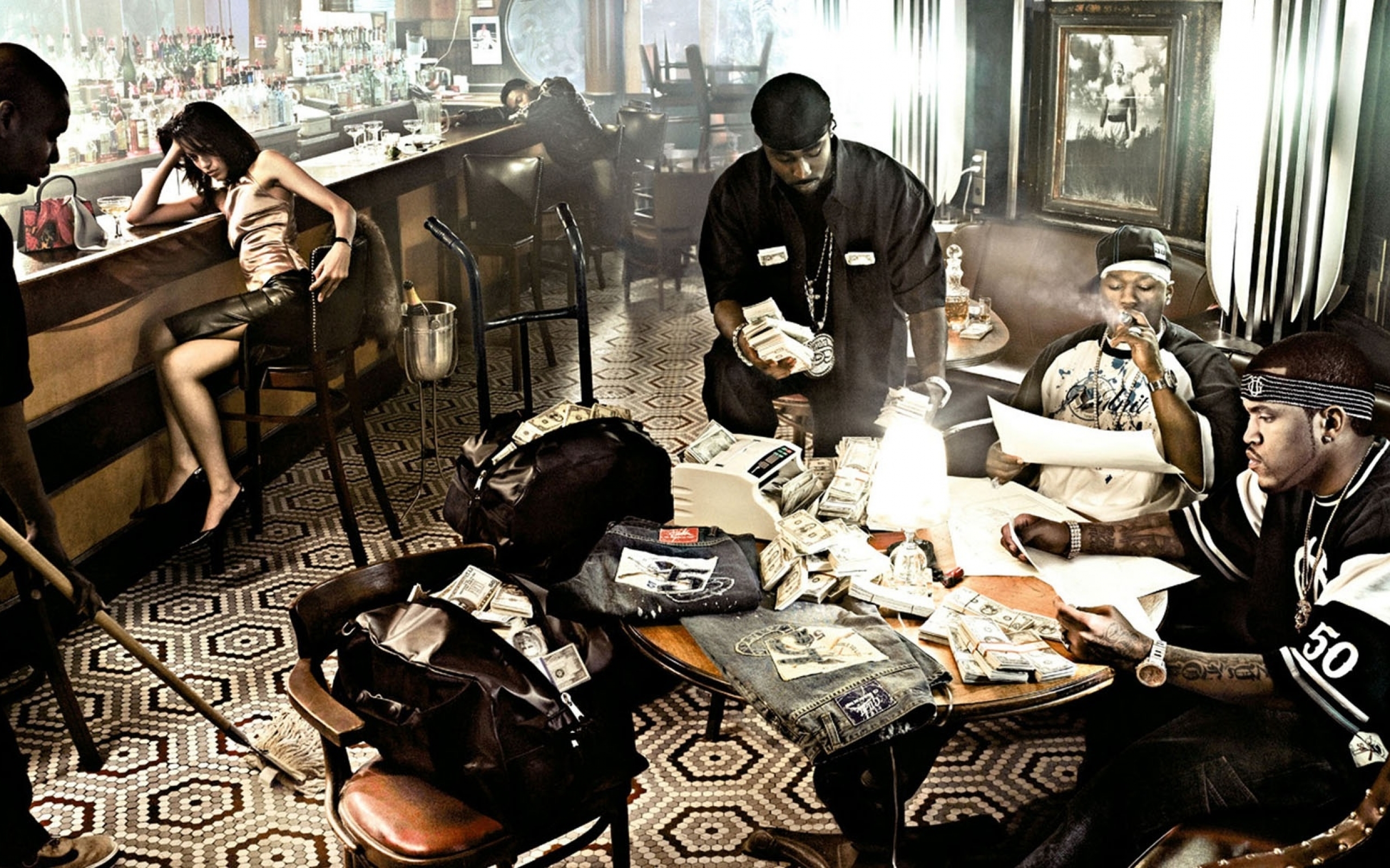 Cent Gangsta Rap Rapper Hip Hop Unit H Wallpaper Background