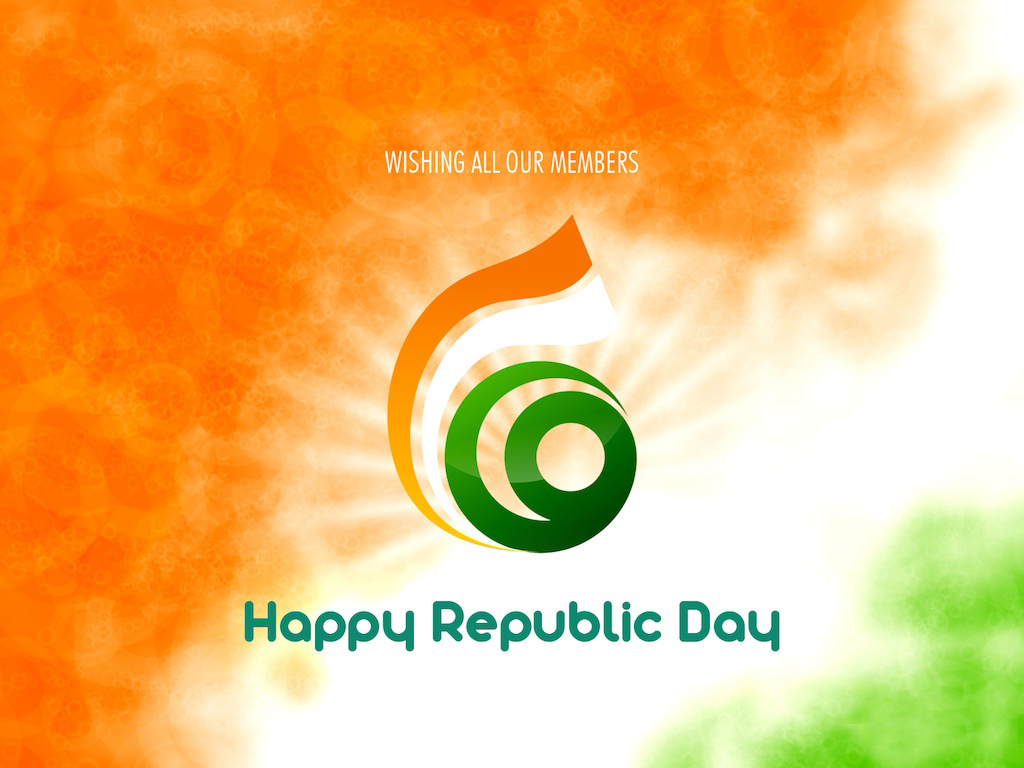 Indian Flag Image Pics 66th Republic Day Whatsapp Wallpaper