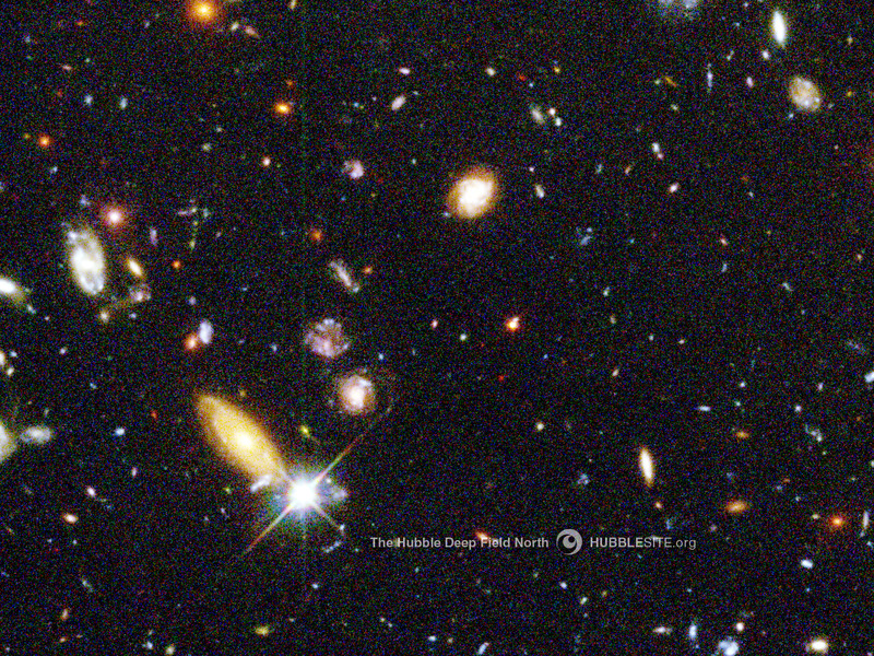 Hubblesite Wallpaper Myriad Galaxies In Hubble S Deep Field Image