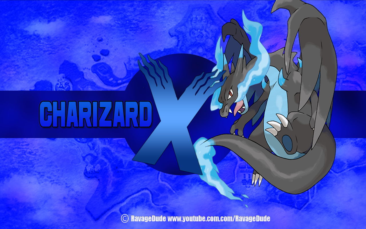 Mega Charizard X Wallpaper HD By