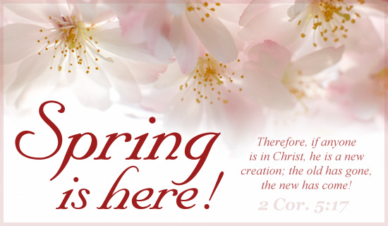 New Creation Ecard Email Personalized Spring Cards Online