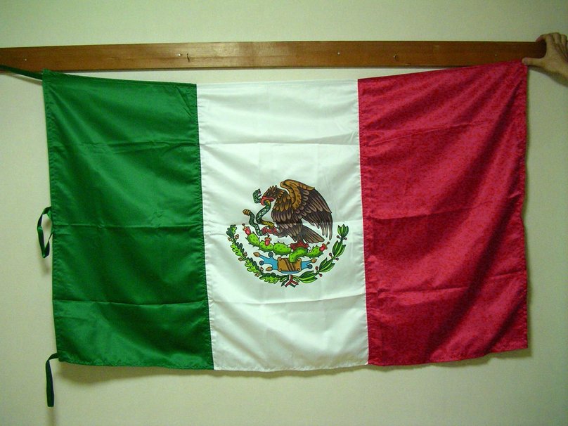 Real Mexico Flag For