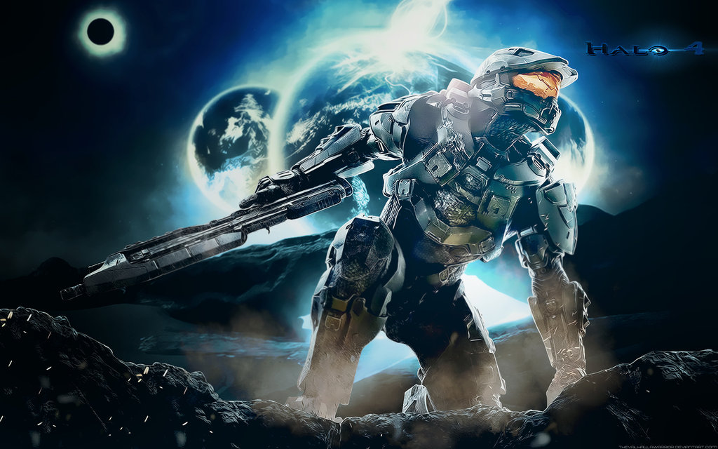 Halo Background Wallpaper By