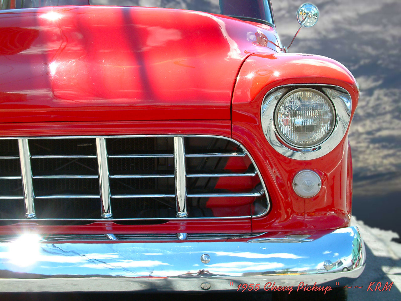 1955 Chevy Pickup   Cars Wallpaper