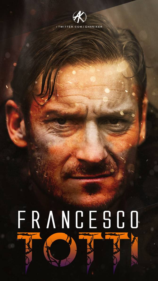 Francesco Totti Phone Wallpaper By Ghanibvb