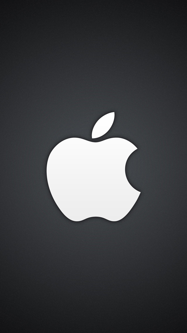 White Apple iPhone Wallpaper Background And