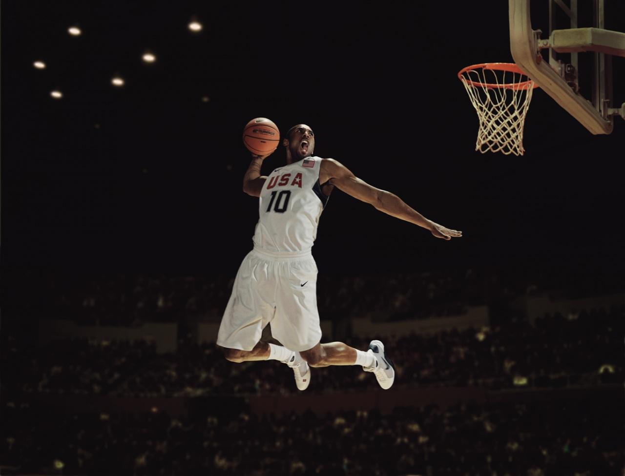Kobe Bryant Slam Dunk Contest Sport HD Wallpaper Photo