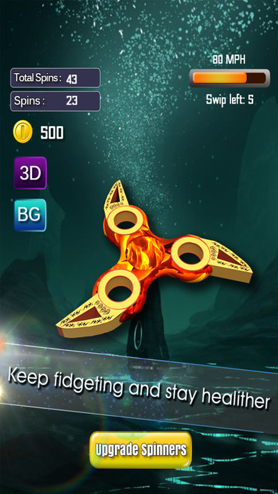 Fidget Spinner 3d Ultimate Stress Release Game App