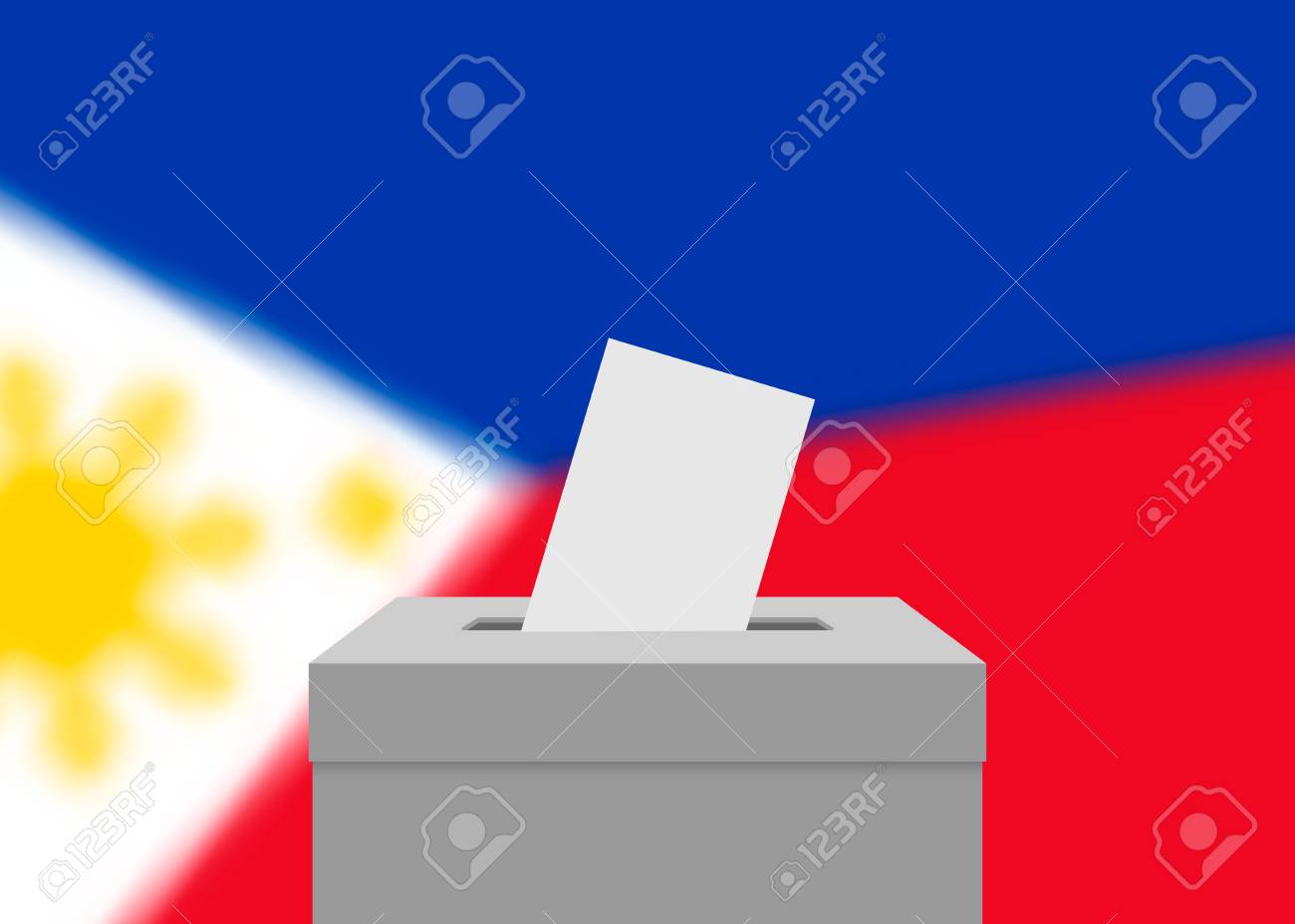 Free download Philippines Election Banner Background Ballot Box With