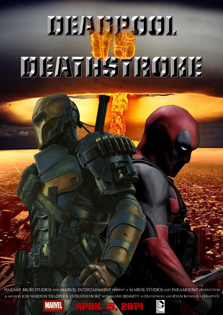Deathstroke Vs Deadpool Wallpaper Poster