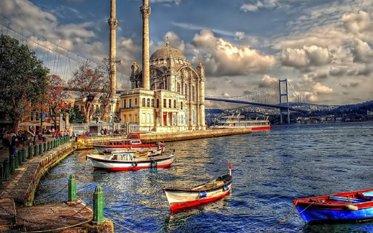 Istanbul Turkey HD Desktop Wallpaper