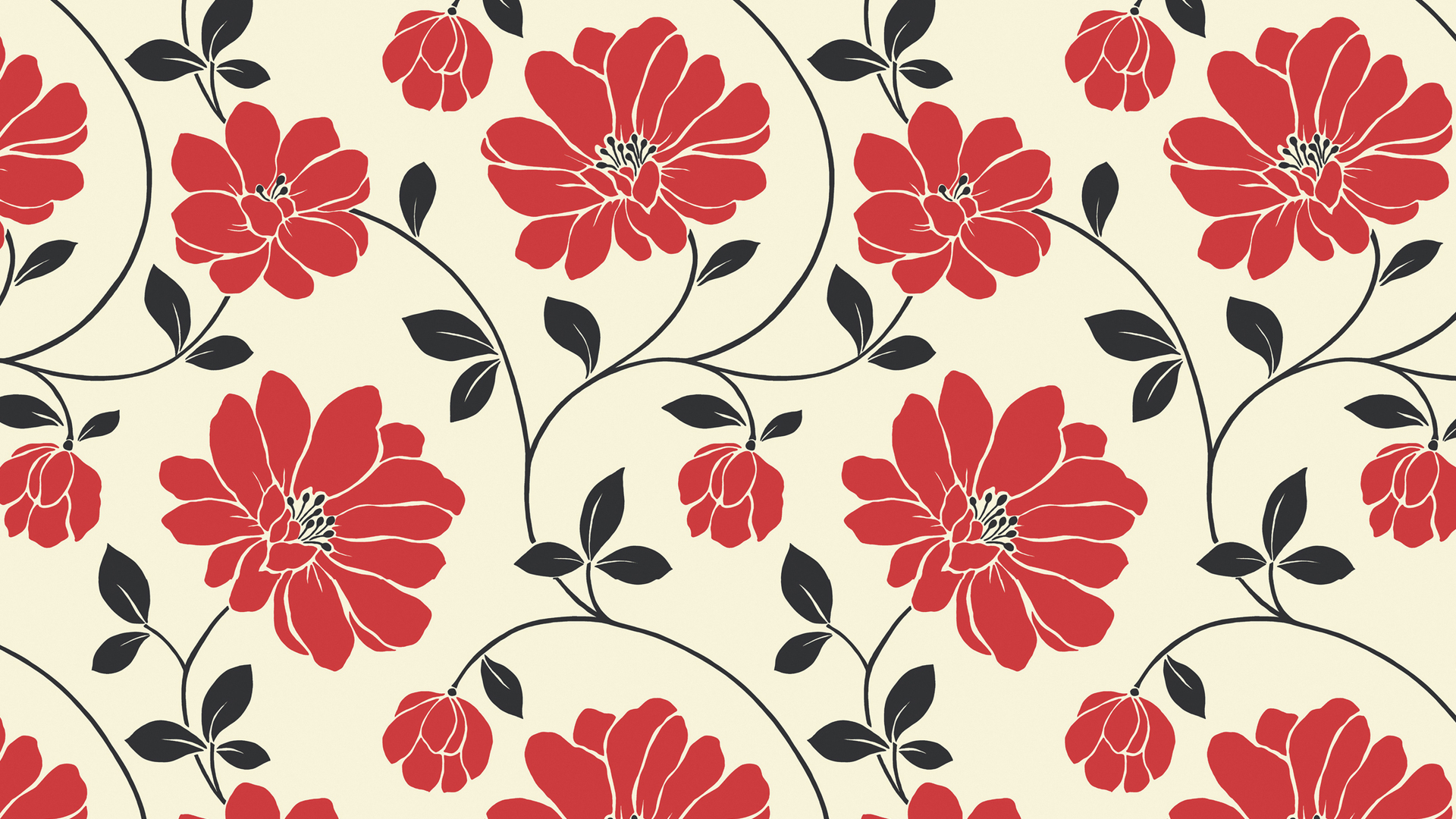 Pattern Wallpaper Flower Desktop Background