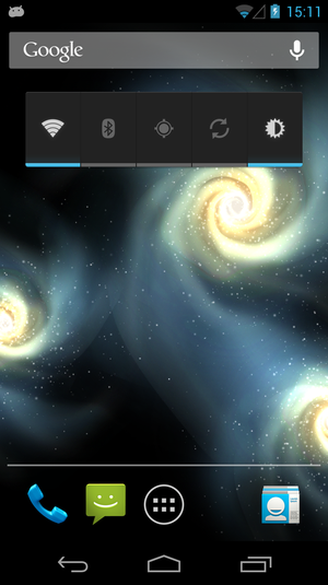 Star Galaxy 3d Live Wallpaper Android