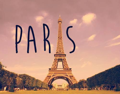 Cute Eiffel Tower Love Paris Photo Text Writing