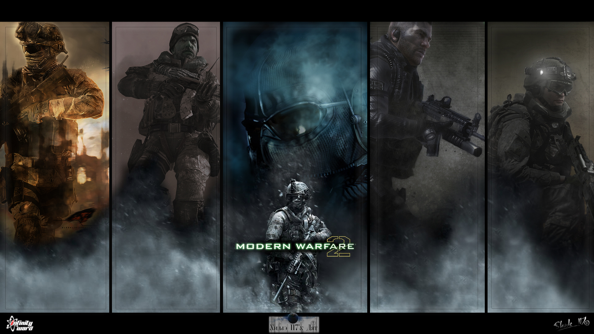 Ghost Call of Duty: Modern Warfare 2 Game HD Wallpaper #4621h