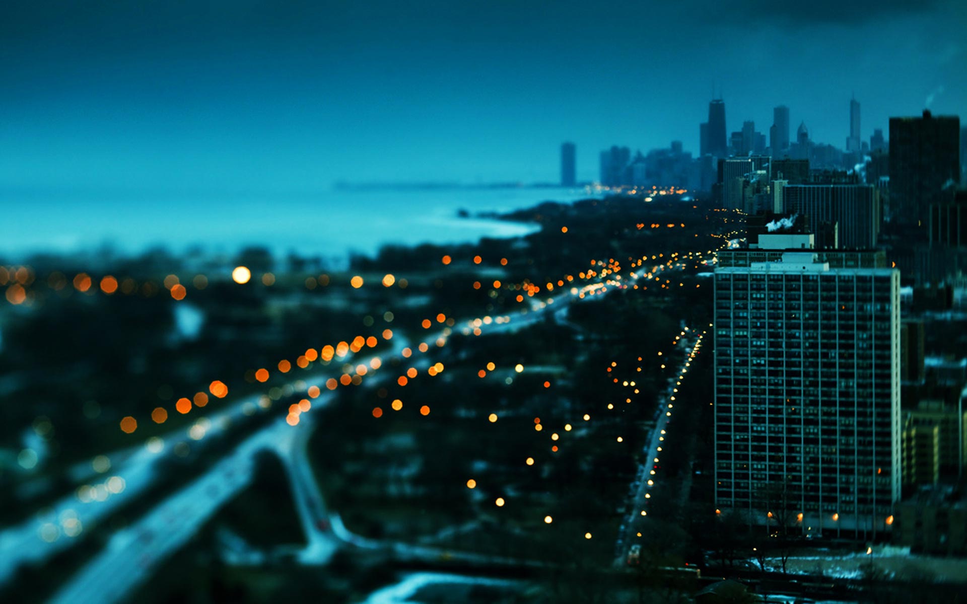 City At Night Wallpaper