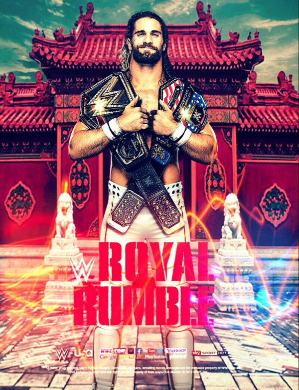 Seth Freaking Rollins Custom Royal Rumble Poster By