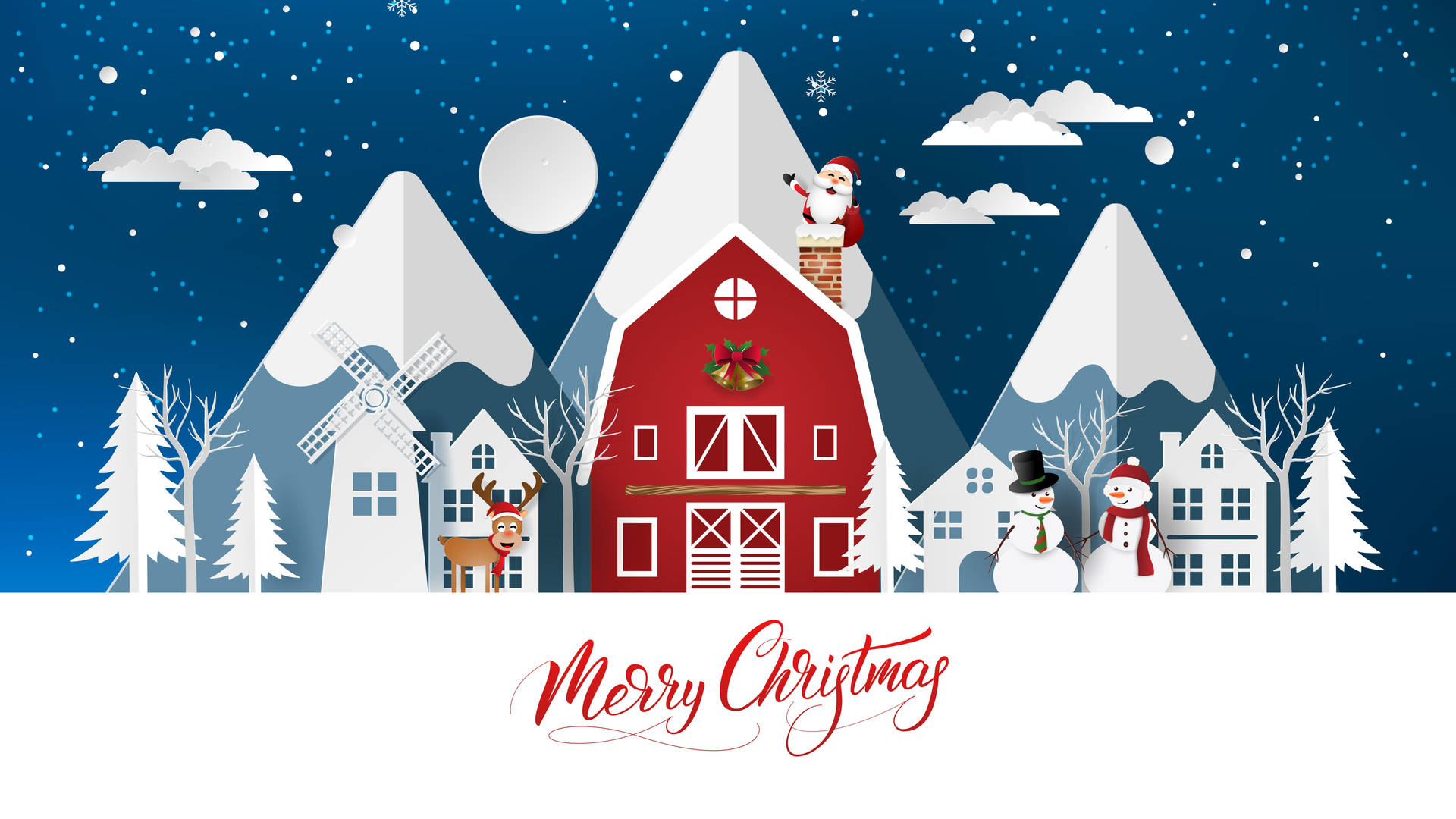 8k Christmas Wallpaper