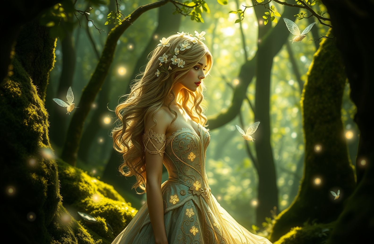 Female Fantasy Art Wallpaper