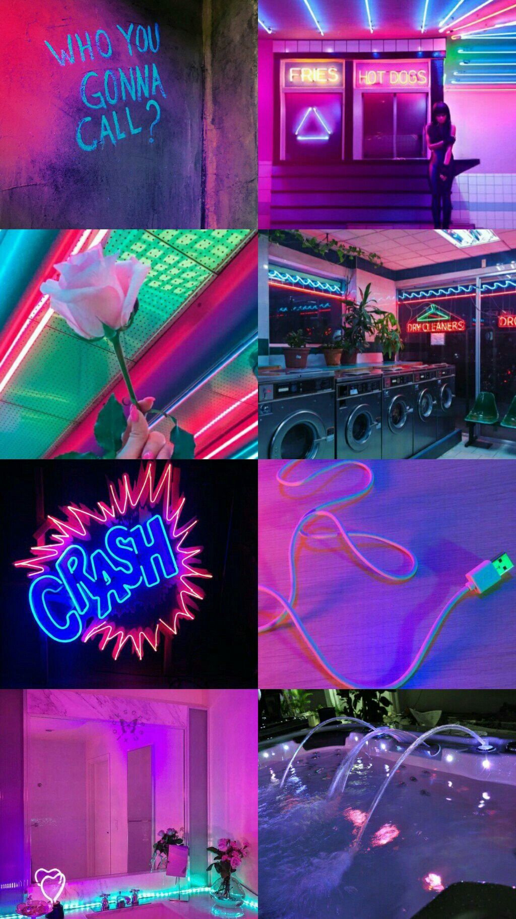 Neon Aesthetic Phone Wallpaper On