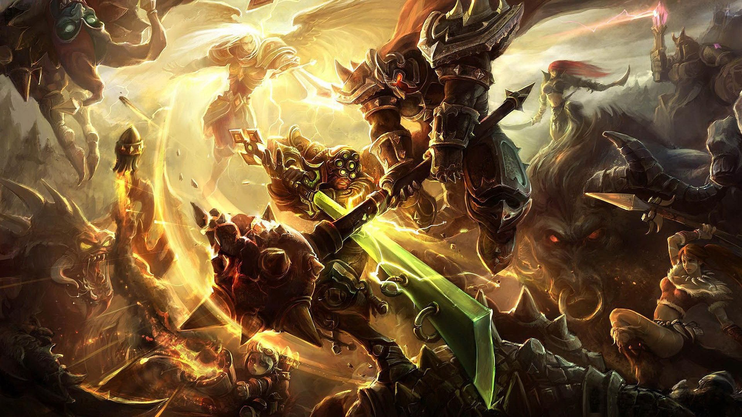 League Of Legends Computer Wallpaper Desktop